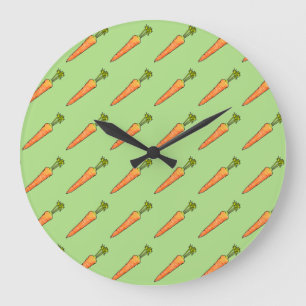 Carrot Large Clock