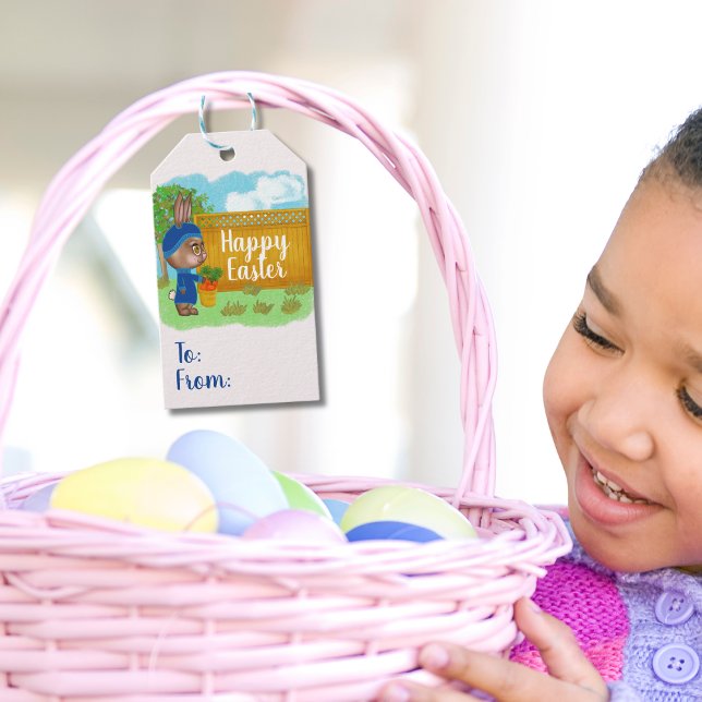 Carrot Lover Bunny Easter Gift Tags (Creator Uploaded)