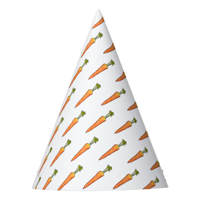 Carrot Party Hat (Front)