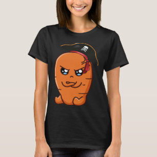 Carrot Pirate Vegan Food T-Shirt