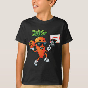 Carrot Playing Basketball Premium T-Shirt
