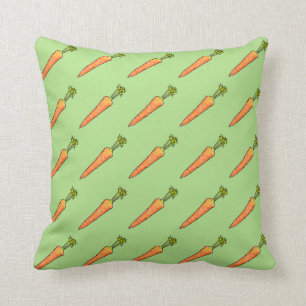 Carrot Throw Pillow