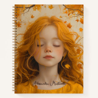 Carrot Top Kid - Personalized Fantasy Notebook