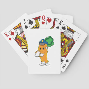 Carrot Traffic warden Parking ticket Playing Cards