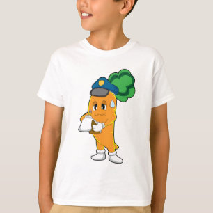 Carrot Traffic warden Parking ticket T-Shirt