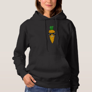 Carrot Vegetable Sunglasses Botanists Vegans Hoodie