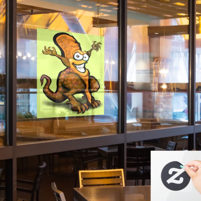 Carrot Window Cling (Restaurant Window)