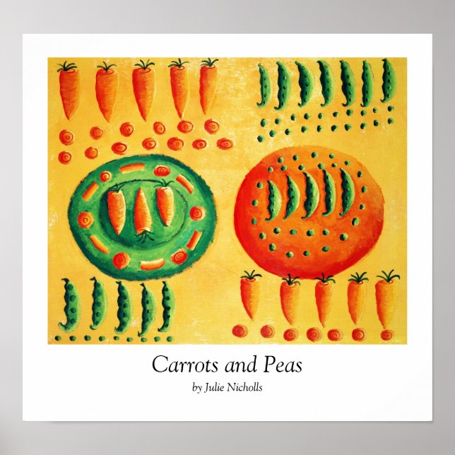 Carrots and Peas Poster (Front)