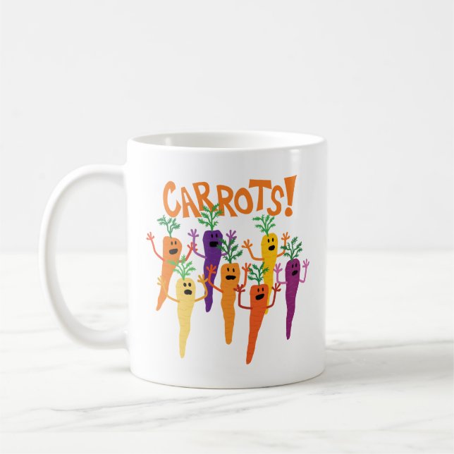 Carrots! Coffee Mug (Left)