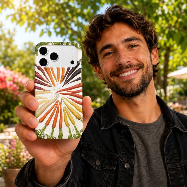 Carrots Colourful Rainbow Pattern Garden iPhone 17 (Carrots Colorful Rainbow Pattern Garden iPhone 17 Case-Mate iPhone Case)