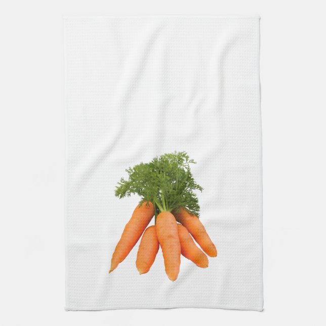 'Carrots' Kitchen Towel (Vertical)