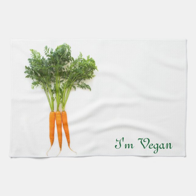 Carrots Kitchen Towel (Horizontal)
