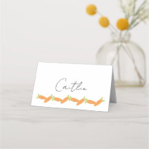 Carrots Place Cards