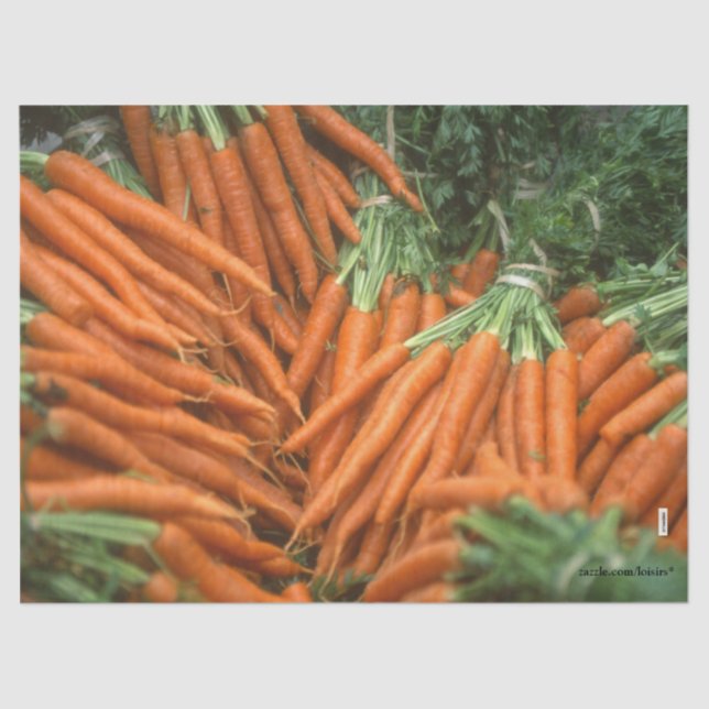 Carrots  tissue paper (Front)