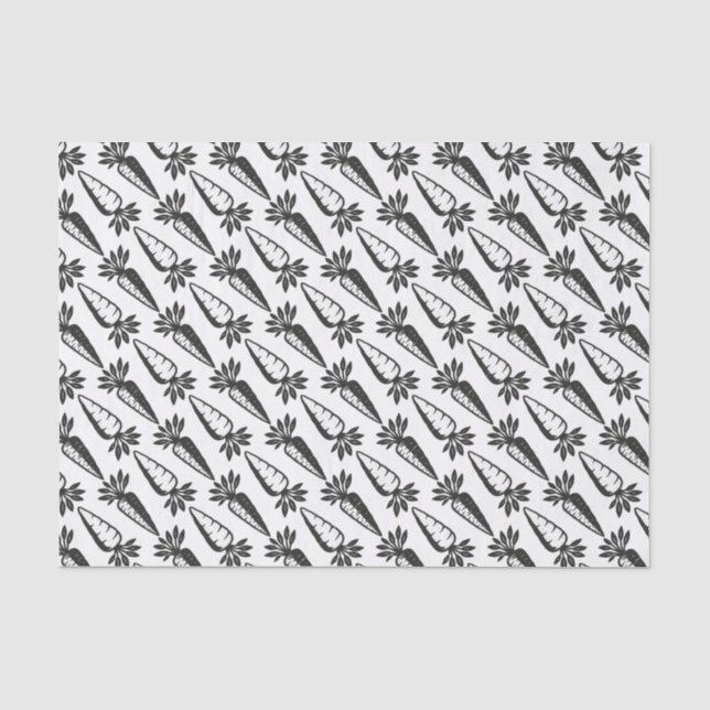 Carrots Tissue Paper (Front)