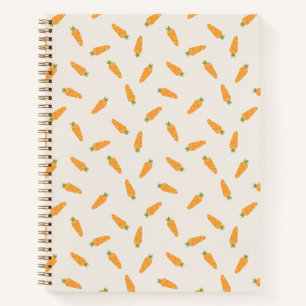 Carrots Vegetables Notebook
