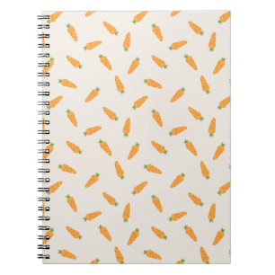 Carrots Vegetables Notebook