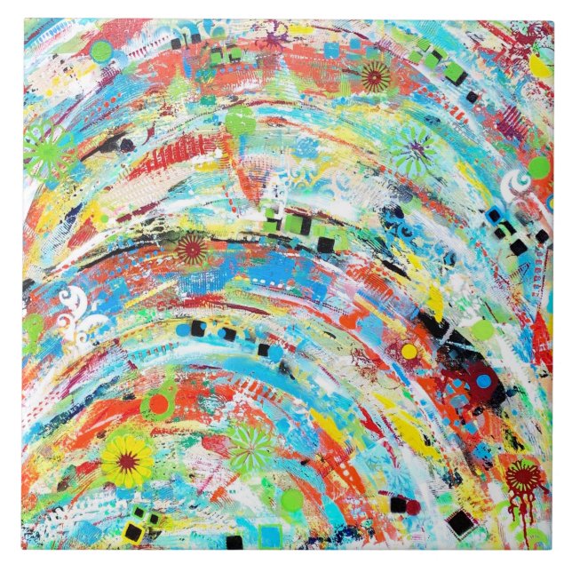 Carrousel 6 x 6 Carreaux en céramique (Devant)