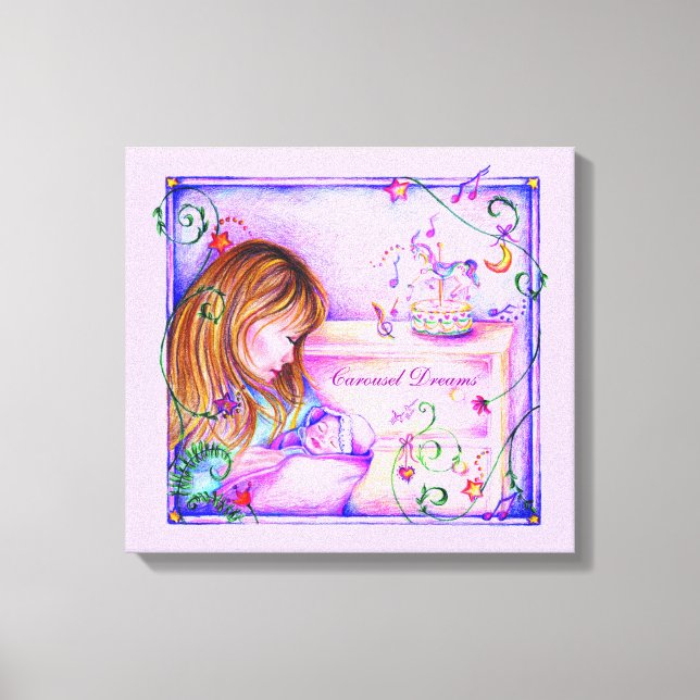 Carrousel Dreams Impression en toile étirée (Recto)