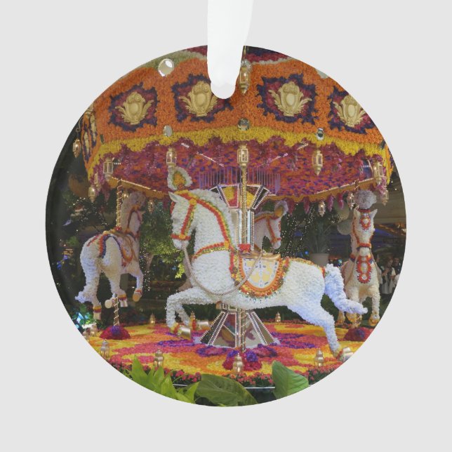 Carrousel floral Wynn Ornement Las Vegas (devant)