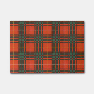 Carruthers clan Plaid Scottish kilt tartan Post-it Notes