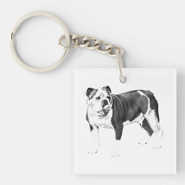 Carry Cheer, Pencil Shade Charm Keychain (Front)