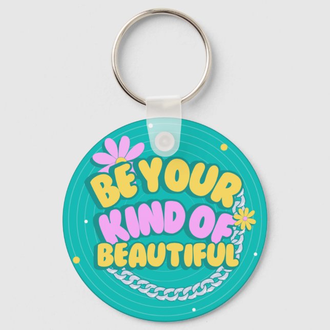 "Carry Joy Wherever You Go – Inspirational Keychai Keychain (Front)
