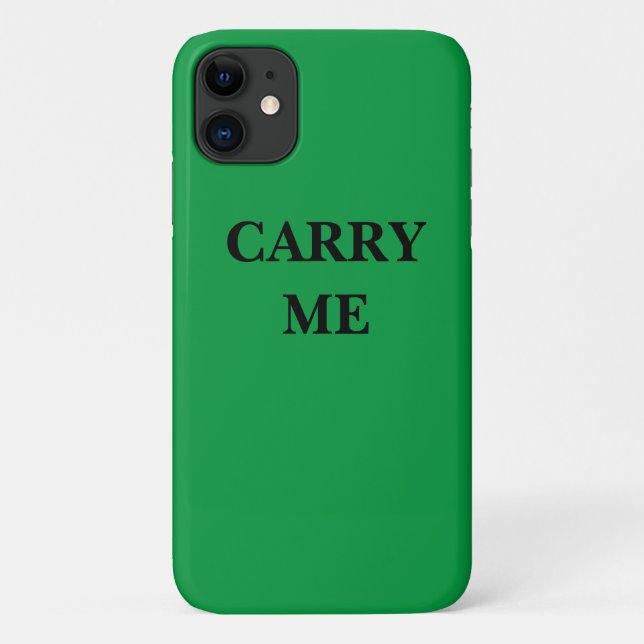 CARRY ME Case-Mate iPhone CASE (Back)