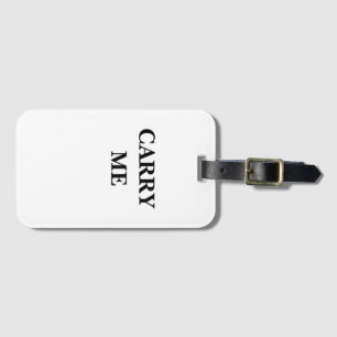 CARRY ME Luggage Tag