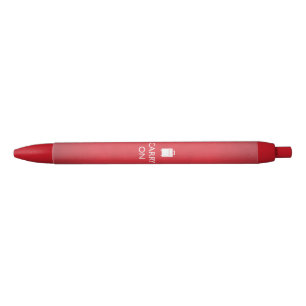 CARRY ON - Luggage - Funny Red Black Ink Pen