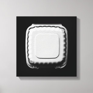 Carry Out Container Art - Fun Cool Unique Canvas Print