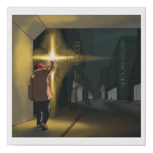 Carry The Light Into The Darkness Christian Art