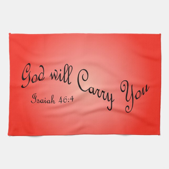 Carry You Kitchen Towel (Horizontal)
