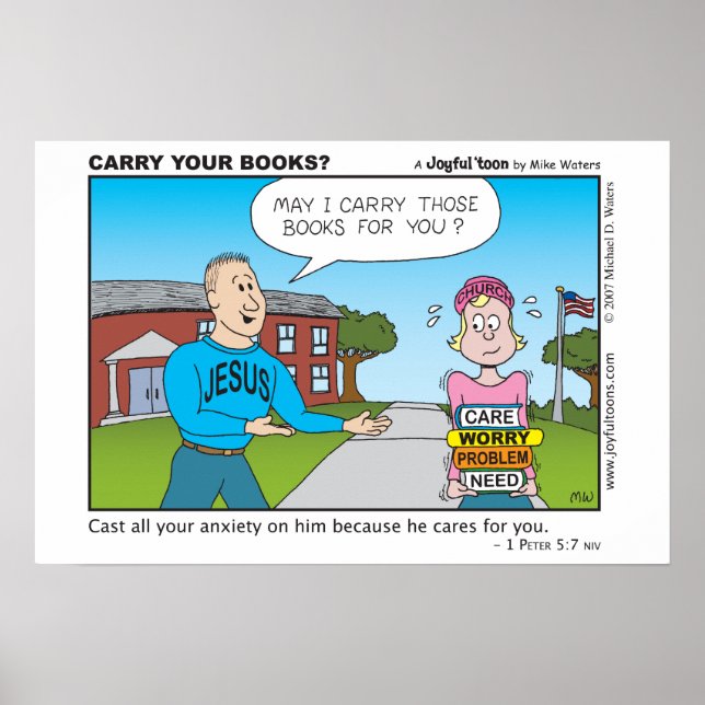 Carry Your Books poster (Front)