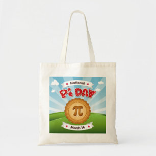 Carry your PIE in a Pi Day  Tote Bag