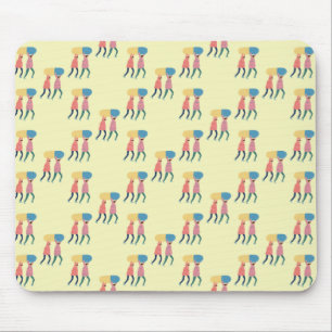 Carrying A Pill Pattern Mouse Pad