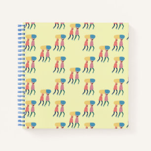 Carrying A Pill Pattern Notebook