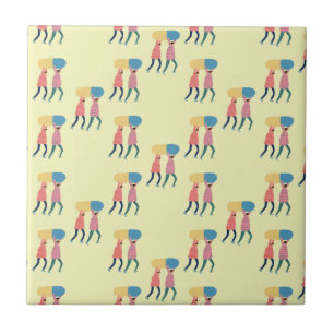 Carrying A Pill Pattern Tile