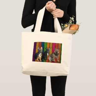 carrying bag of French bulldoggs