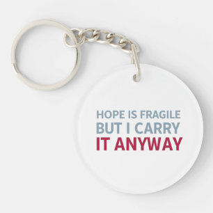 Carrying Hope Keychain