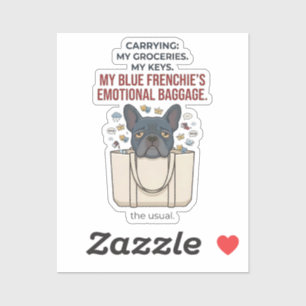 Carrying My Blue Frenchie's Emotional Baggage