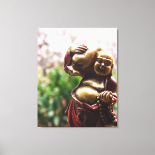 Carrying the Load Buddha Canvas Print