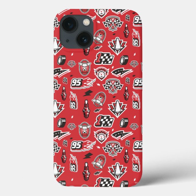 Cars 3 | 95 Lightning McQueen Speed Pattern Case-Mate iPhone Case (Back)
