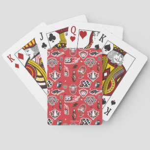 Cars 3   95 Lightning McQueen Speed Pattern Playing Cards