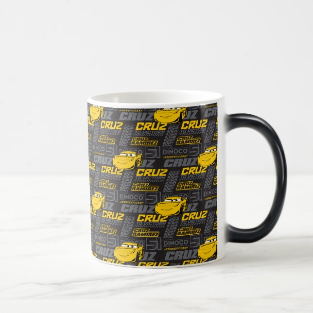 Cars 3 | Cruz Ramirez - Cruz to Victory Pattern Magic Mug (Right)
