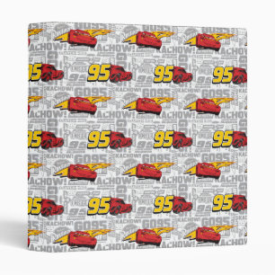 Cars 3   Lightning McQueen 95 Pattern Binder