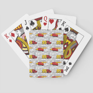 Cars 3 Lightning McQueen 95 Pattern Playing Cards