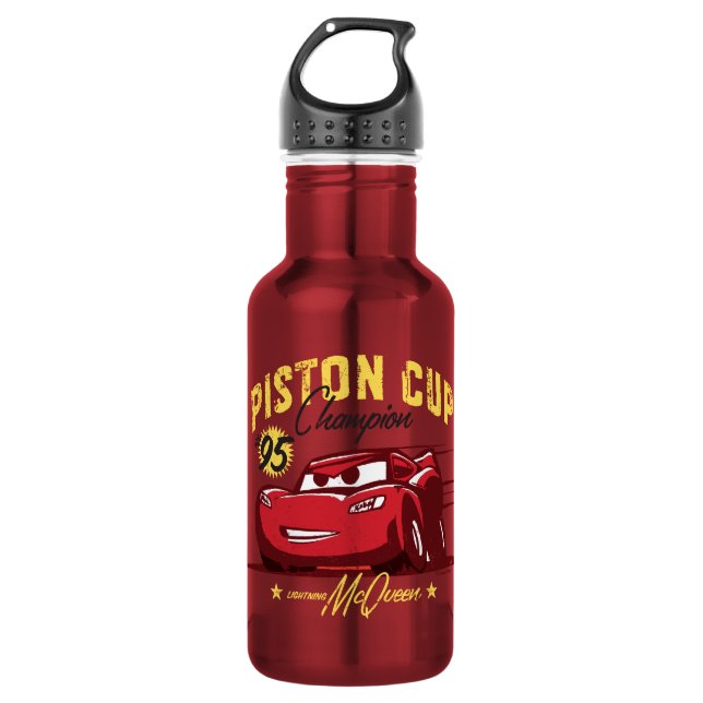 Cars 3 | Lightning McQueen - #95 Piston Cup Champ 532 Ml Water Bottle (Front)