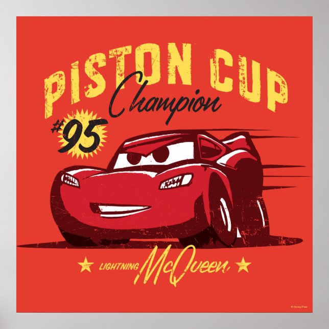 Cars 3 | Lightning McQueen - #95 Piston Cup Champ Poster (Front)