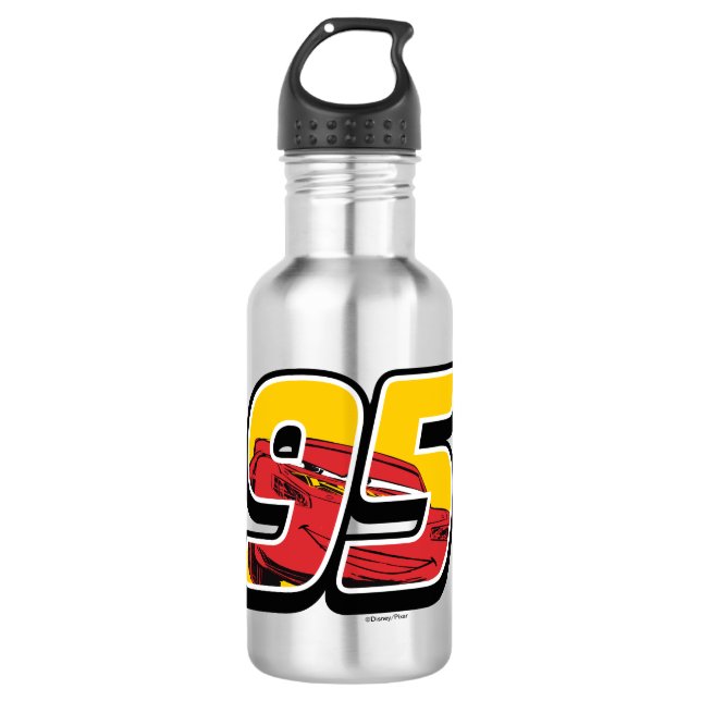 Cars 3 | Lightning McQueen Go 95 532 Ml Water Bottle (Front)